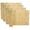 VISIODIRECT Lot de 4 canisse en Bambou brise vue, clôture de jardin décorative extérieur pour jardin et terrasse - P. 100 x L.500 cm