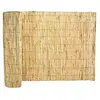 VISIODIRECT Canisse en Bambou brise vue, clôture de jardin décorative extérieur pour jardin et terrasse - Profondeur 100 x Longueur 500 cm