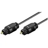 Cable audio numérique TOSLINK (optique) Ø 2 mm² 2 m