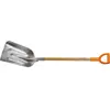 FISKARS Pelle à neige aluminium poignée D avec manche en bois
