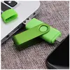 TEMPSA 128GO Clé USB 3.0 Mémoire Flash Drive Originale OTG Pour Android Smartphone PC VERT