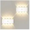 Litzee - 8W Applique avec Détecteur de Mouvement,Allumage et Extinctio...