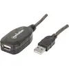 Manhattan Computer Products IC Intracom - USB 2.0 A Male naar USB 2.0 A Female - 20 m