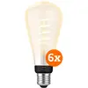 Philips Hue Filament White Ambiance Edison XL Lot de 6