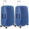 Samsonite S'Cure Valise à 4 Roulettes 75 cm Lot de 2 Dark Blue