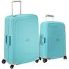 Samsonite S'Cure Valise à 4 Roulettes 55+75 cm Aqua Blue
