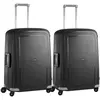 Samsonite S'Cure Valise à 4 Roulettes 69 cm Lot de 2 Black