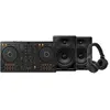 Pioneer DJ DDJ-FLX4 + Pioneer DJ HDJ-CUE1 + Pioneer DJ DM-50D Noir