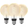 Philips Hue Ampoule à Filament White Globe E27 Lot de 3