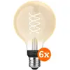 Philips Hue Ampoule à Filament White Globe E27 Lot de 6
