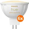 Philips Hue Spot White Ambiance MR16 Lot de 6