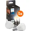 Philips Hue Luster Ampoule Sphérique White Ambiance E14 Lot de 6