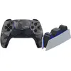 Sony PlayStation 5 DualSense Manette Sans Fil Grey Camo + BlueBuilt Station de Charge