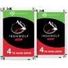 Seagate IronWolf 4 To Lot de 2