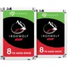 Seagate Ironwolf 8 To - Lot de 2