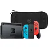Nintendo Switch Rouge/Bleu + BlueBuilt Housse de Protection