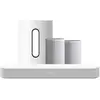 Sonos Beam Gen2 Blanc + 2x Era 100 Blanc + Sub Mini Blanc
