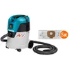 Makita VC2512L + Sacs d'Aspirateur (5x)