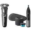 Philips Shaver Series 5000 S5887/50 + Philips Tondeuse à Nez