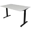 Euroseats Bureau Assis/Assis 140 x 80 Blanc Noir