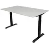 Euroseats Bureau Assis/Assis 160 x 80 Blanc Noir