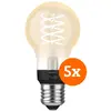 Philips Hue Ampoule à Filament White Standard E27 - 2023 - Lot de 5
