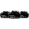 Makita BL1830B LXT 18 V 3,0 Ah Batterie Lot de 3
