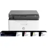 HP Color Laser MFP 178nw + 1 Set de Toners Supplémentaire