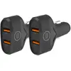 BlueBuilt Chargeur de Voiture Quick Charge avec 2 Ports USB-A 18 W Noi...