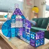 Mega kit de construction magnétique Ice Crystal (180 pièces)