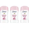 Dove Deodorant Stick Beauty Finish - 3 x 40 Gram
