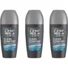 Dove Deo Roller Clean Comfort - 3 x 50 ml