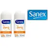 Sanex Deo Roller - Zero Sensitive 2 x 50 ml