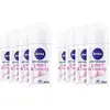 NIVEA® Deo Roller - Pearl & Beauty - Grootverpakking 8 x 50 ml