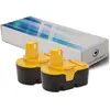 VISIODIRECT Lot de 2 batteries pour Ryobi P2500 sécateur 3000mAh 18V