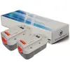 VISIODIRECT Lot de 2 batteries pour Black et Decker Firestorm GLC1825L/LB coupe-bordures 3000mAh 18V