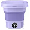 AUTREMENT OEMG Mini Machine Laver Pliante 8L Violet Violet Lumire Strilisation Portable Sous-Vtements Machin MINI LAVE-LINGE   MINI MACHINE