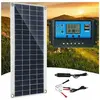 YYV Panneau Solaire 300W 12V Kit de Panneau Solaire Chargeur de Batter...