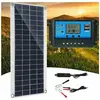 YYV Panneau Solaire 300W 12V Kit de Panneau Solaire Chargeur de Batter...