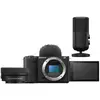 Sony ZV-E10 II + 16-50mm II + ECM-S1 streaming microfoon