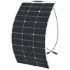 OEM Kit de panneau solaire, panneaux flexibles 200W, compatibilité de batterie 12V, 18V 100W
