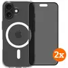 BlueBuilt Protective Back Cover MagSafe iPhone 17 + Protège-écran de C...