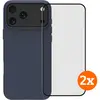 BlueBuilt Protective Back Cover MagSafe iPhone 17 Pro Max Bleu + Protè...
