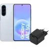 Samsung Galaxy A57 256 Go Bleu Clair 5G + BlueBuilt Chargeur avec Port...