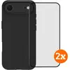 BlueBuilt Protective Back Cover MagSafe iPhone Air Noir + Protège-écra...