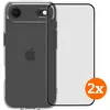 BlueBuilt Protective Back Cover iPhone Air Transparent + Protège-écran...