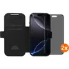 BlueBuilt Apple iPhone 17 Pro Book Case Cuir Noir + Protège-écran avec...