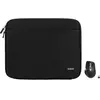BlueBuilt Housse pour PC Portables Largeur 37 cm 15-16 Pouces M Noir +...