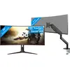 AOC CU34G2XP/BK + BlueBuilt Bras d'Écran PC avec Ressort Mécanique pou...