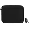 BlueBuilt Housse pour PC Portables Largeur 41 cm 17 Pouces M Noir + Ma...